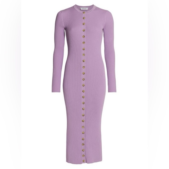 Derek Lam 10 Crosby Avianna Sweater Midi Dress - Size XS - Picture 5 of 12